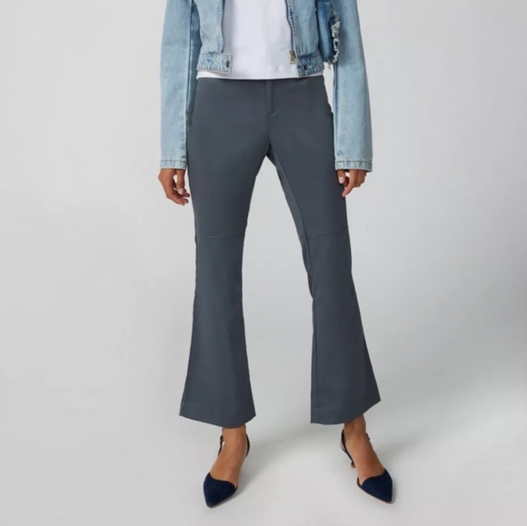 UO Disco Flare Pant Grey Sz 10 - Picture 1 of 9